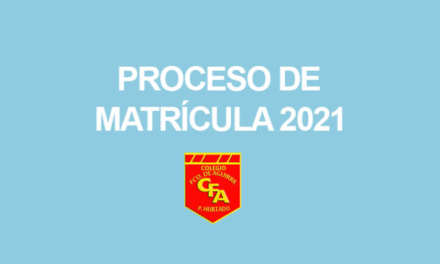 INFORME PROCESO MATRÍCULA 2021