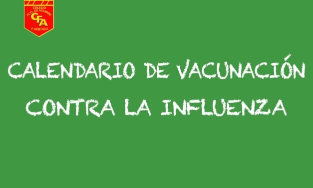 CALENDARIO DE VACUNACIÓN