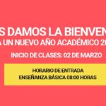 INICIO DE CLASES 2022