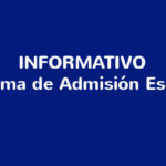 Informativo Sistema de Admisión Escolar