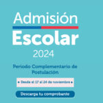 Resultados Admisión Escolar 2024