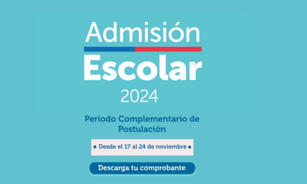 Resultados Admisión Escolar 2024