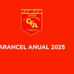 ARANCEL ANUAL 2025